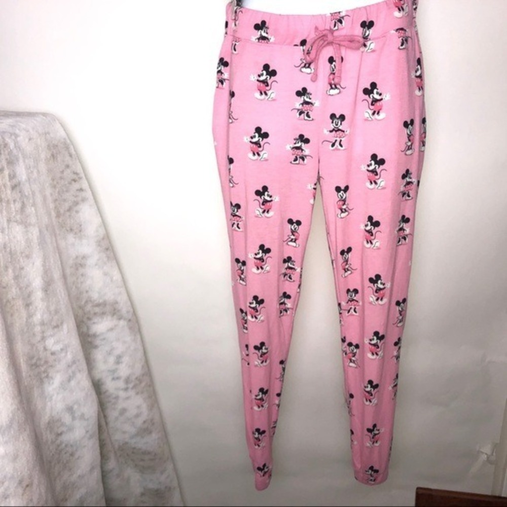 Disney Mickey Sleep Pants Pink Small‎ - Picture 8 of 13